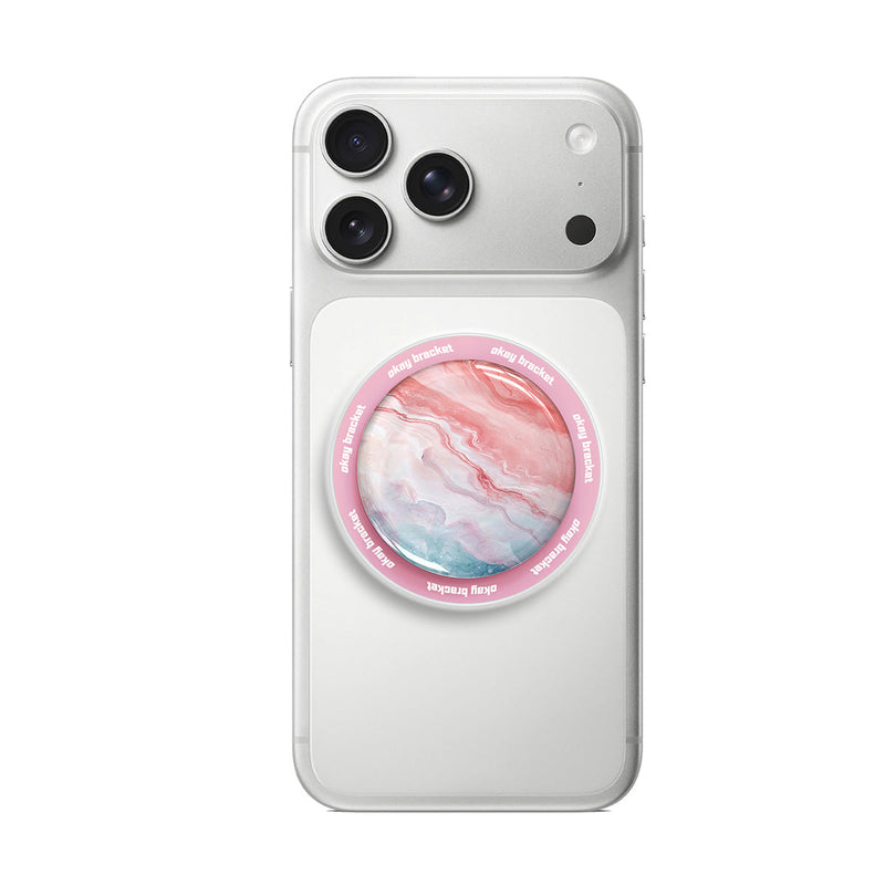 Peach Pink Jade - MagSafe AirBag Grip