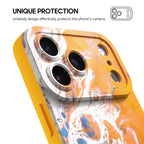 Flowing Light - iPhone Silicone Case