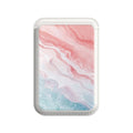 Peach Pink Jade - iPhone Leather Wallet