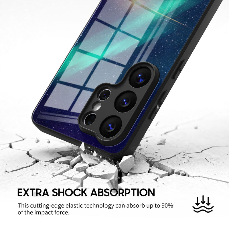 Ray Of Aurora - Samsung Glass Case