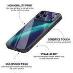 Ray Of Aurora - iPhone Glass Case
