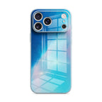 Blue Light Gradient - iPhone Glass Case