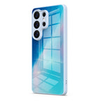 Blue Light Gradient - Samsung Glass Case