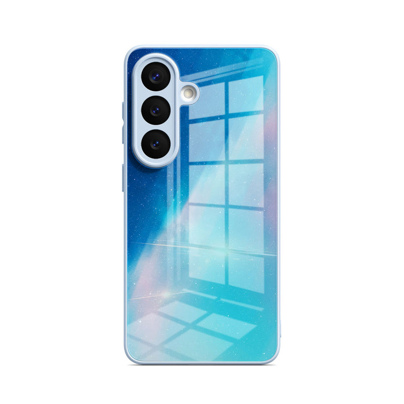 Blue Light Gradient - Samsung Glass Case