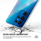 Blue Light Gradient - Samsung Silicone Case