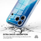 Blue Light Gradient - iPhone Glass Case