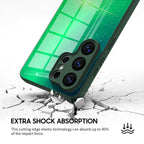 Polar Gradient - Samsung Glass Case