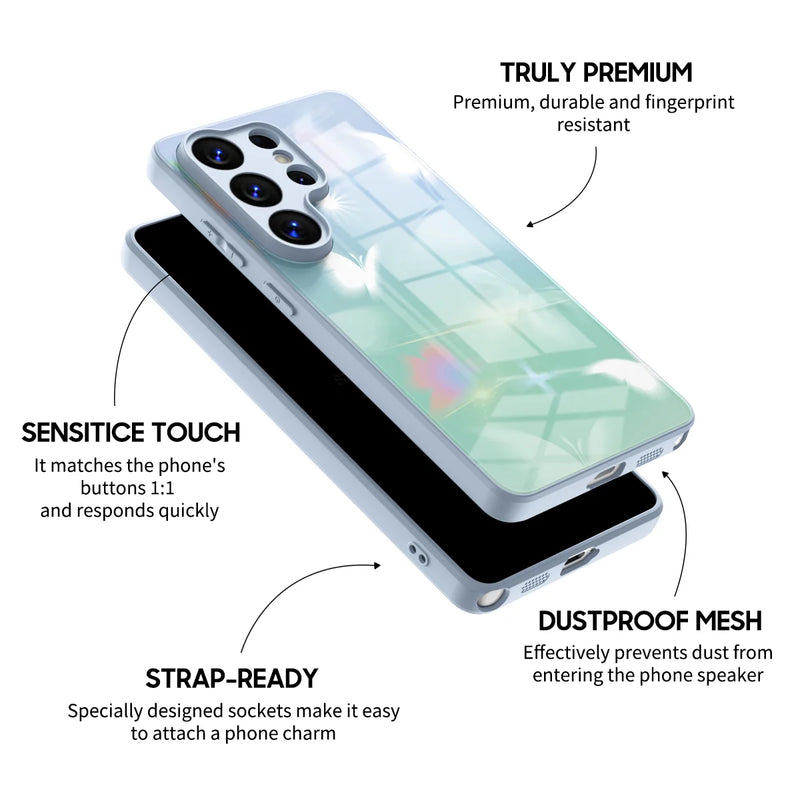 Butterfly Effect - Samsung Glass Case