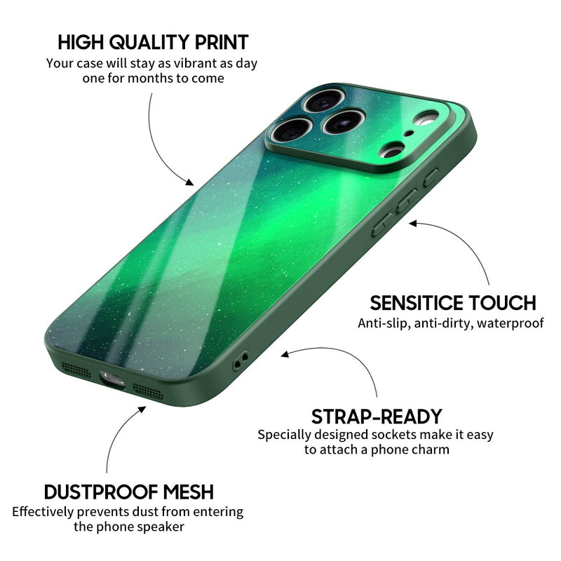 Polar Gradient - iPhone Glass Case
