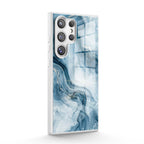 Ice Blue Jade - Samsung Glass Case Caselm