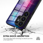 Dazzle Shadow - Samsung Glass Case