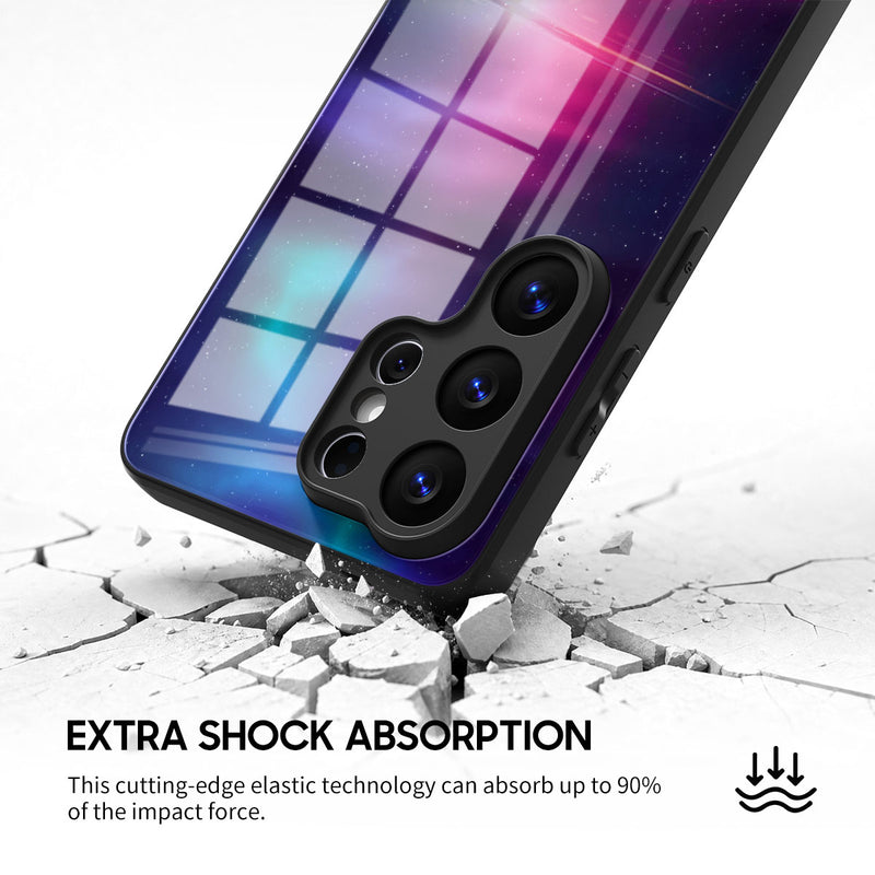 Dazzle Shadow - Samsung Glass Case