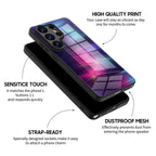 Dazzle Shadow - Samsung Glass Case