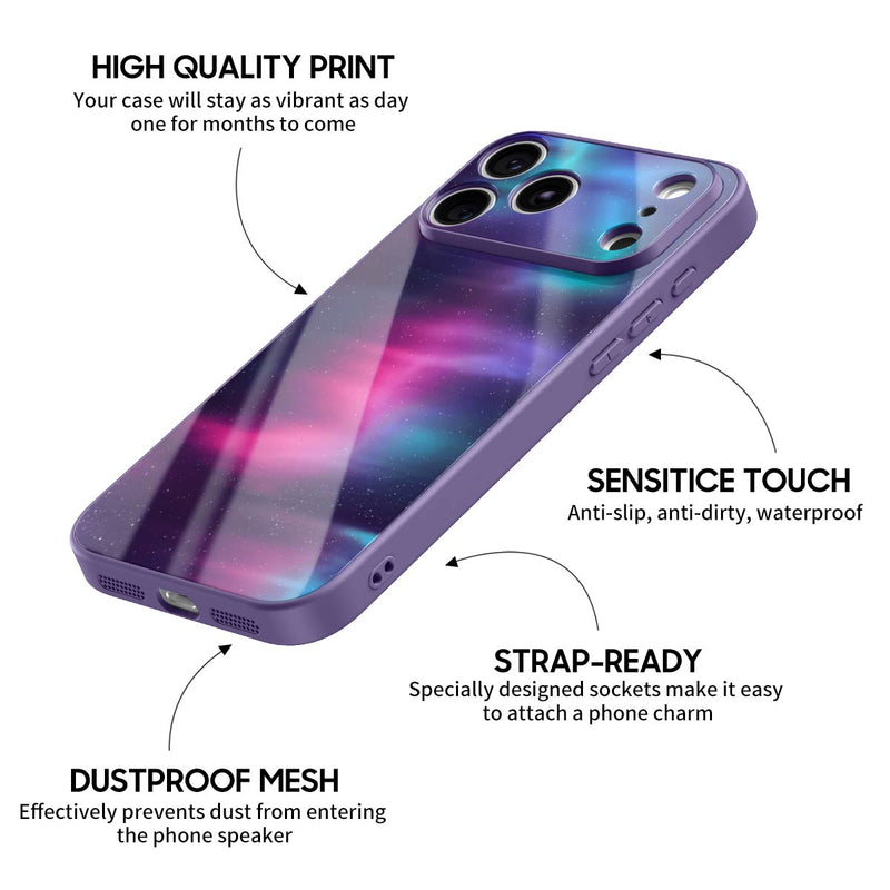 Dazzle Shadow - iPhone Glass Case