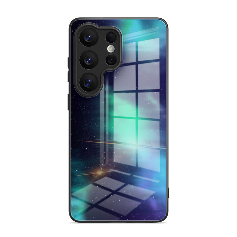 Light Follows Ghosting - Samsung Glass Case