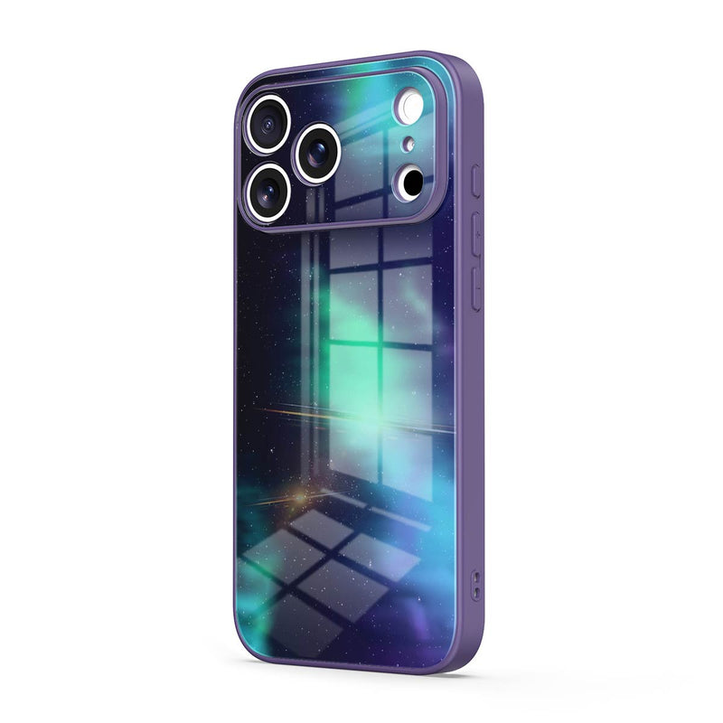 Light Follows Ghosting - iPhone Glass Case
