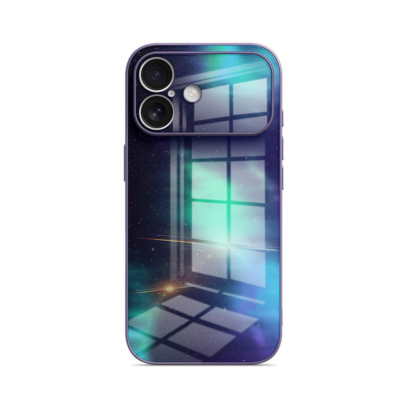 Light Follows Ghosting - iPhone Glass Case