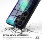 Light Follows Ghosting - Samsung Glass Case