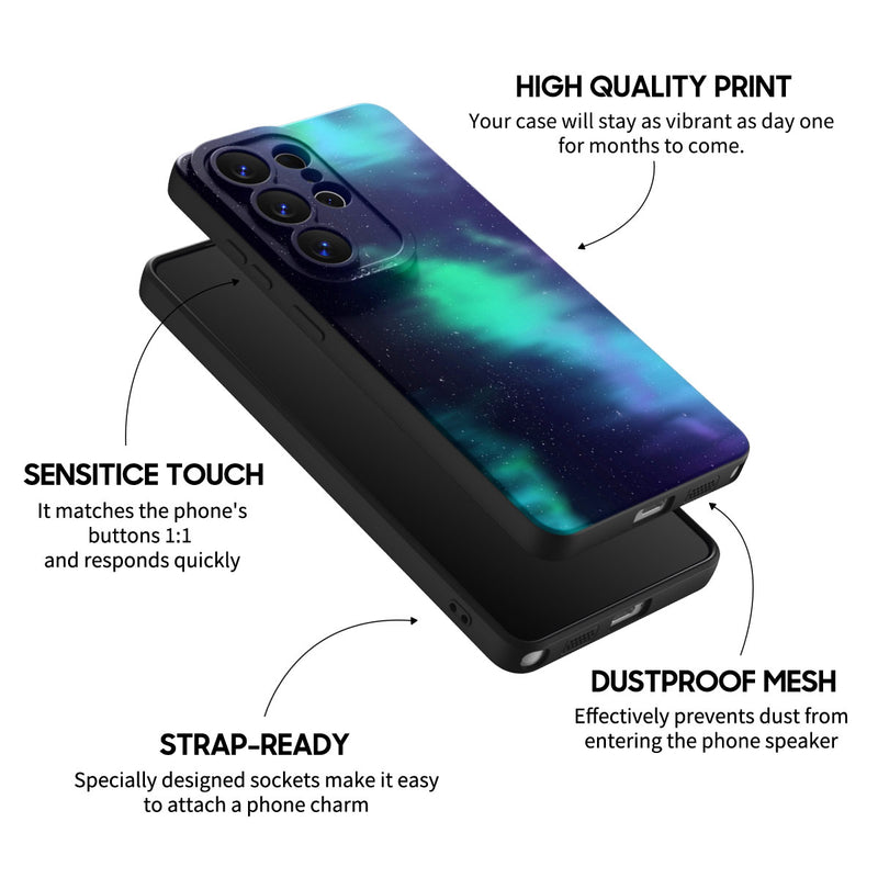 Light Follows Ghosting - Samsung Silicone Case