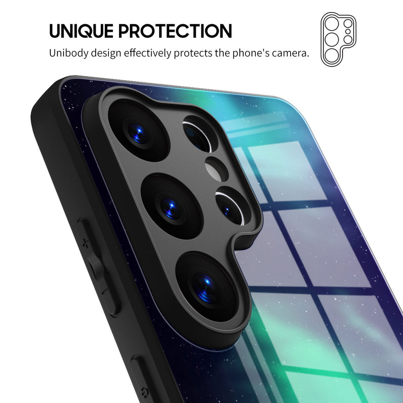 Light Follows Ghosting - Samsung Glass Case