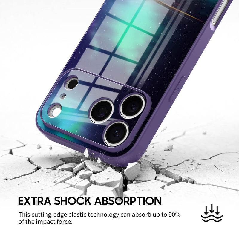 Light Follows Ghosting - iPhone Glass Case