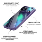 Light Follows Ghosting - iPhone Glass Case