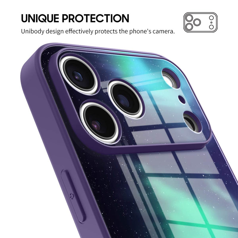 Light Follows Ghosting - iPhone Glass Case