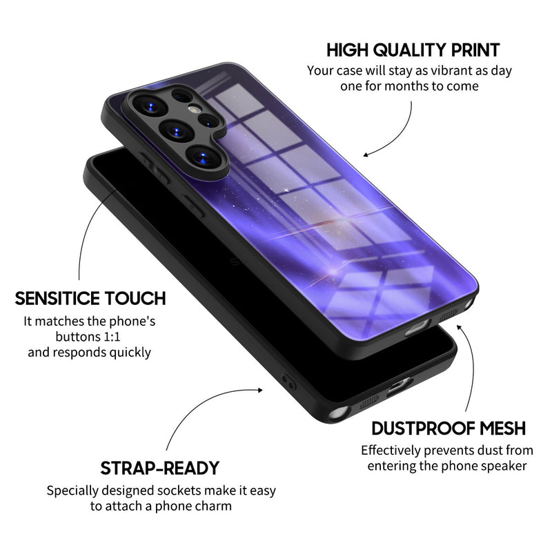 Dazzling - Samsung Glass Case