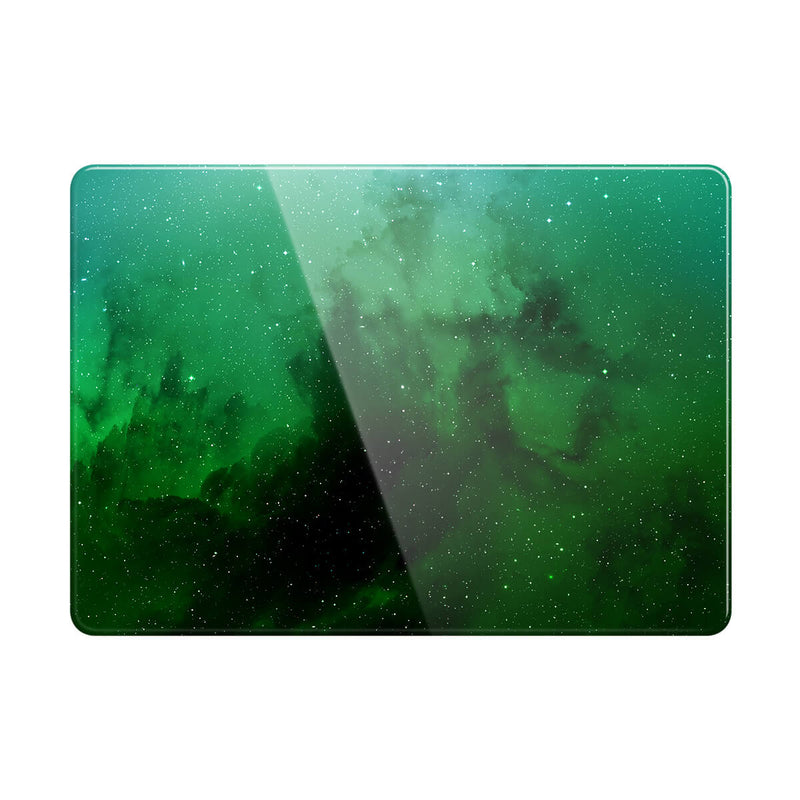 Night Star Green - Macbook Case