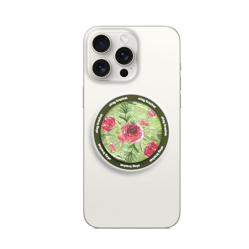 Butterfly Among Flowers - MagSafe AirBag Grip