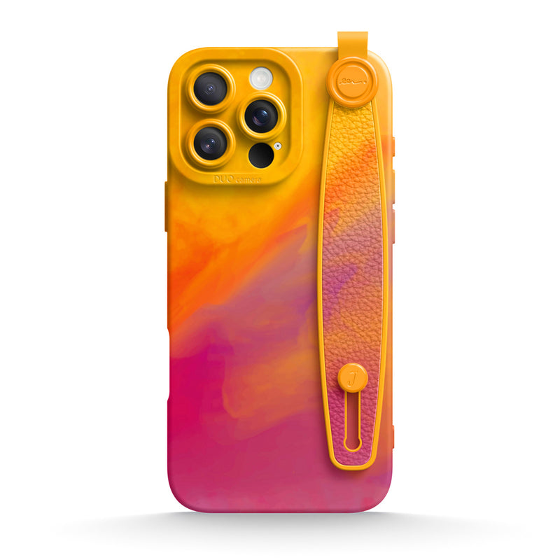 Sleepy - iPhone Wrist Strap Case