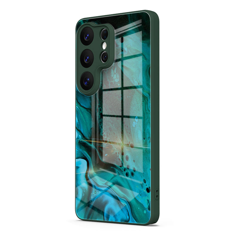 Staring Into Abyss - Samsung Glass Case