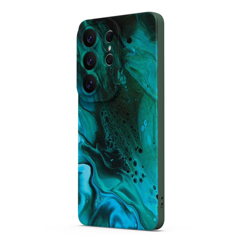 Staring Into Abyss - Samsung Silicone Case