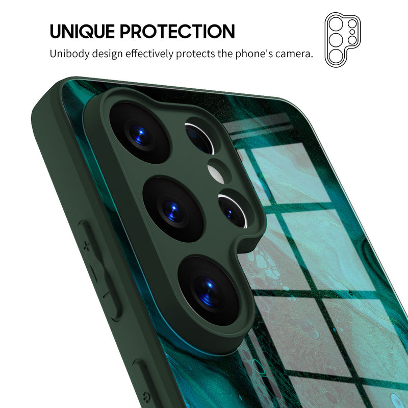 Staring Into Abyss - Samsung Glass Case