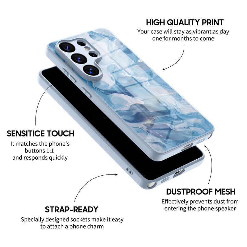 Liquid Cloud - Samsung Glass Case