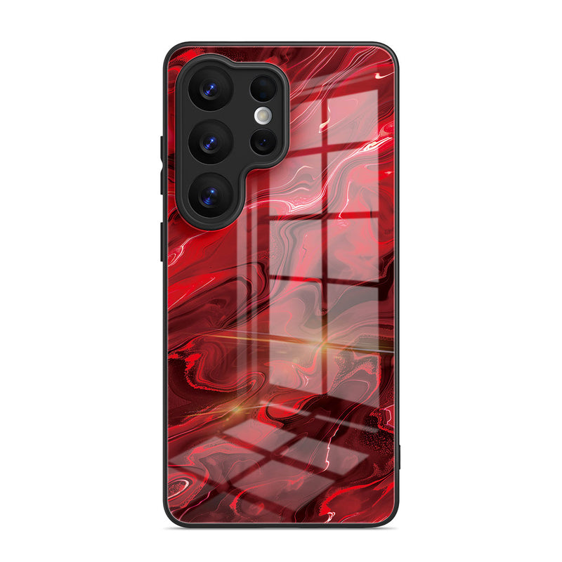 Flowing Flame - Samsung Glass Case