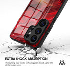Flowing Flame - Samsung Glass Case
