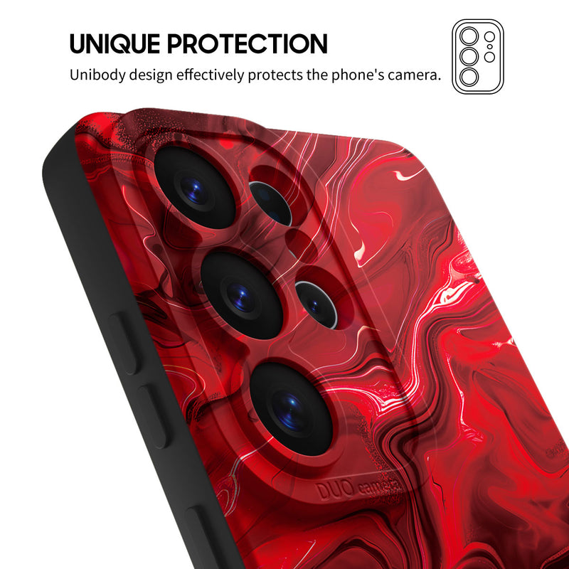 Flowing Flame - Samsung Silicone Case