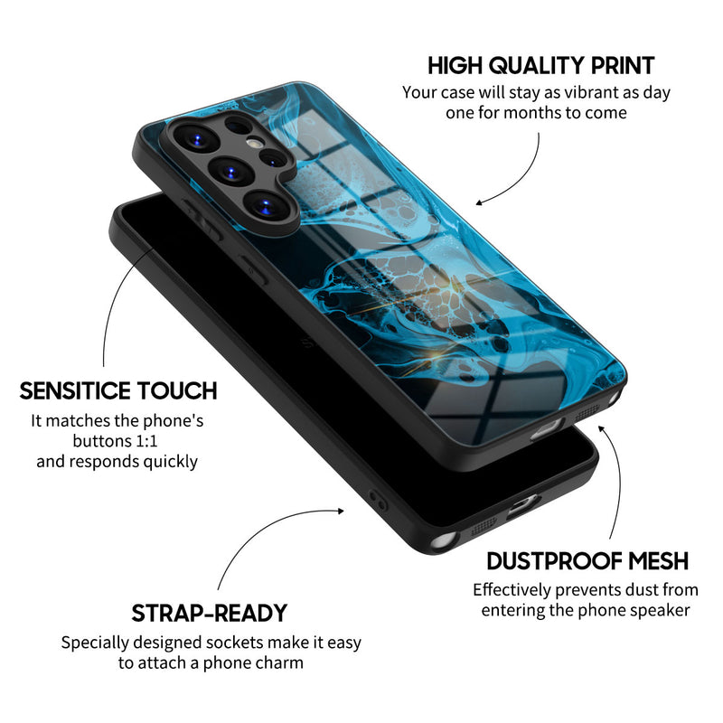 Ghost Sea - Samsung Glass Case