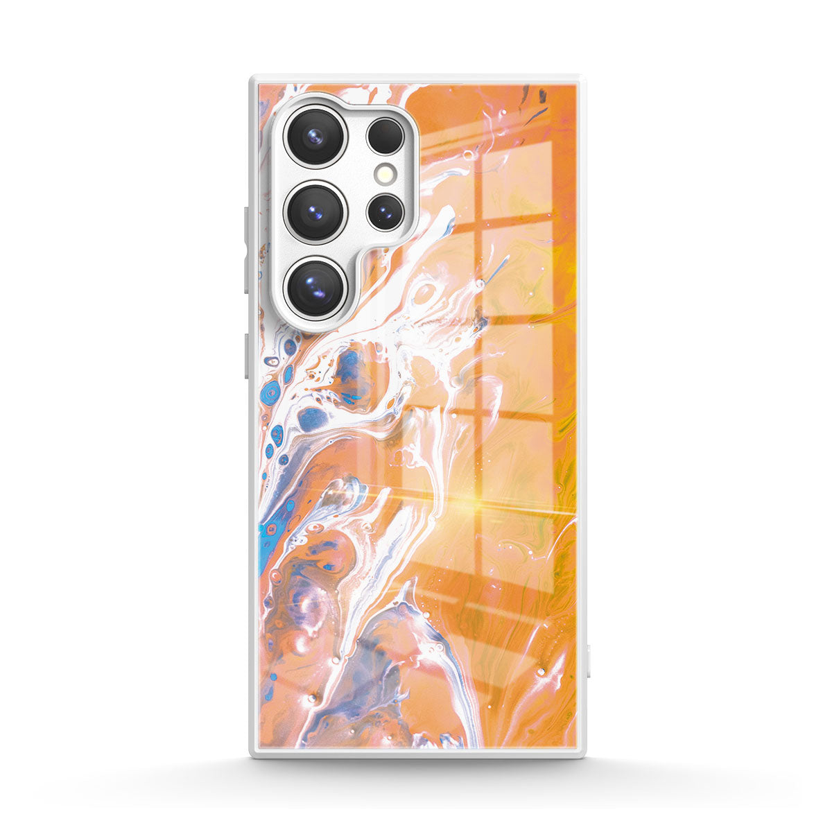 Flowing Light - Samsung Glass Case