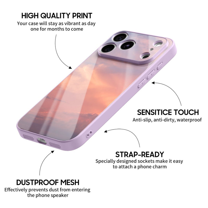 Cloud Gauze - iPhone Glass Case