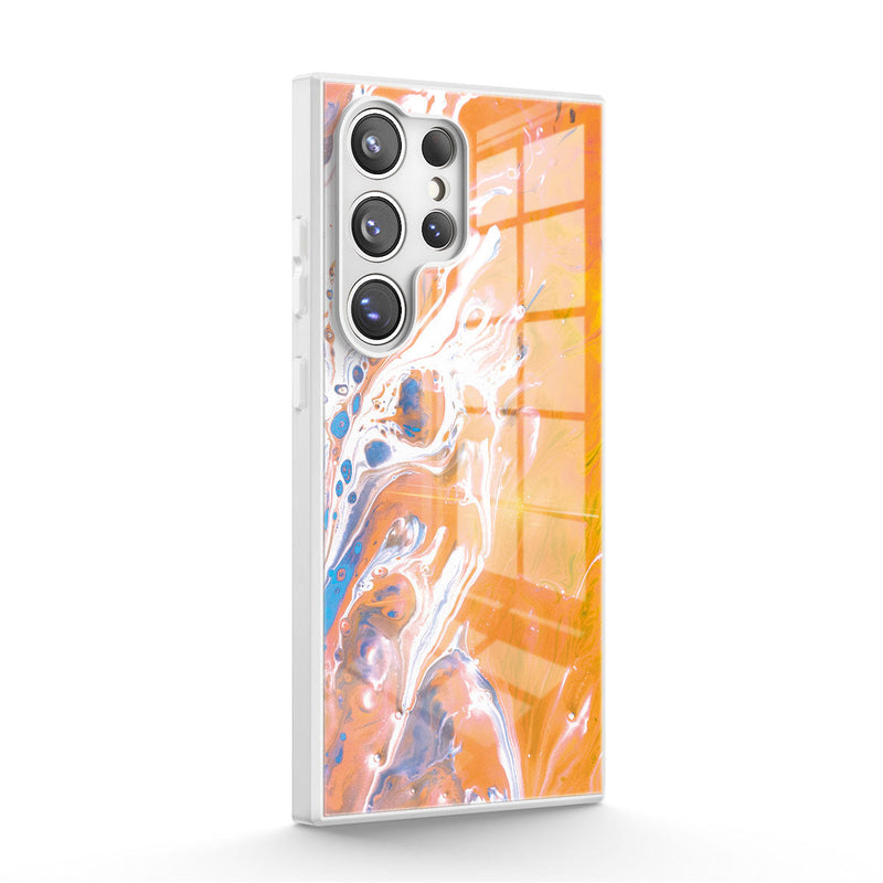 Flowing Light - Samsung Glass Case Caselm