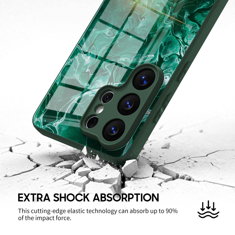 Turbulence - Samsung Glass Case