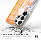 Flowing Light - Samsung Glass Case