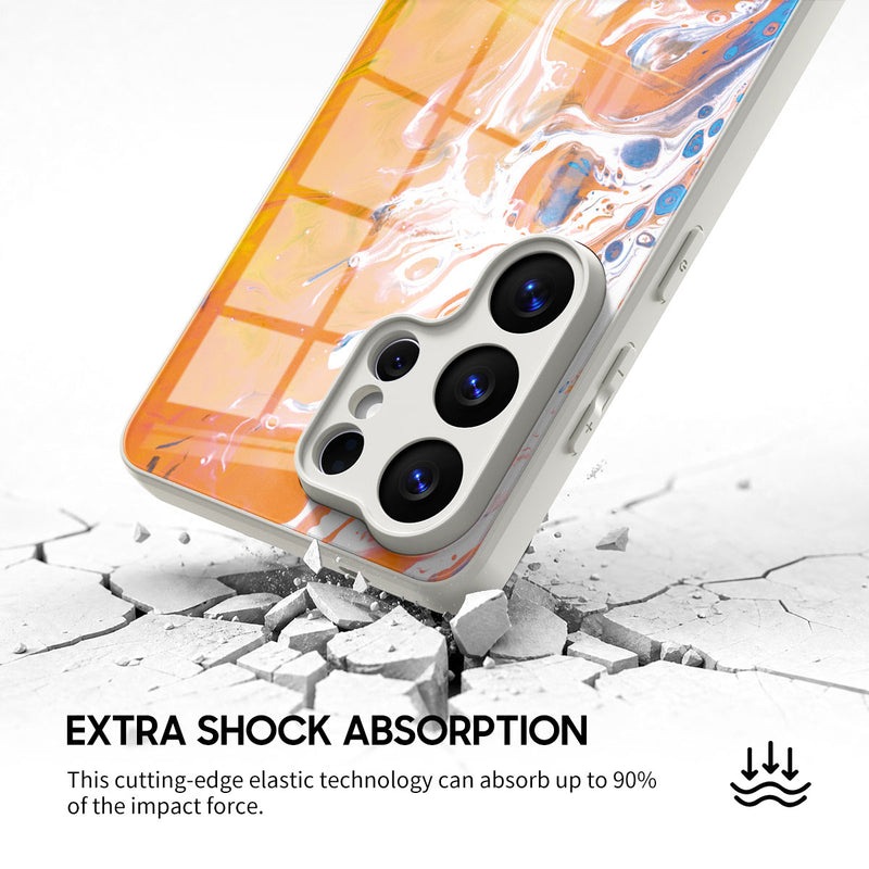 Flowing Light - Samsung Glass Case
