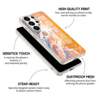 Flowing Light - Samsung Glass Case