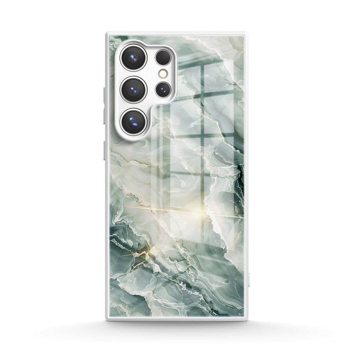 Emerald Ice Green - Samsung Glass Case