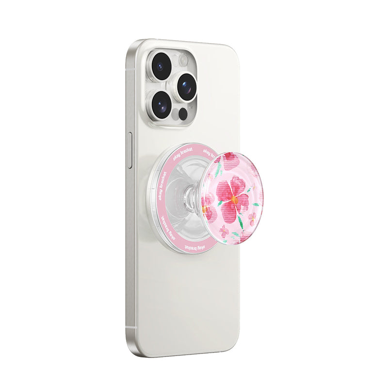 Pink Peach Blossom - MagSafe AirBag Grip
