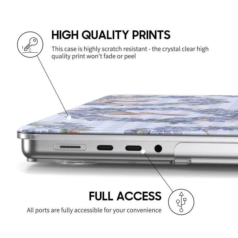 Flower of Purity - Macbook Case