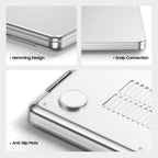 Lilac Ripples - Macbook Case